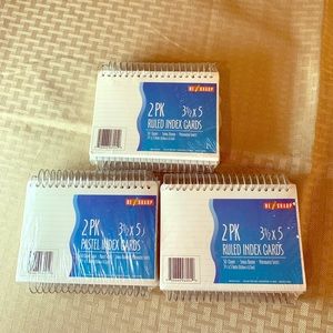 Bundle of Spiral Note Cards